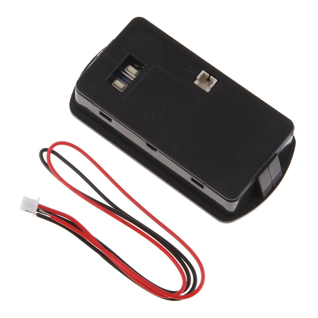 3 Series Lithium Li-ion Battery Capacity Indicator Monitor Gauge Meter Black