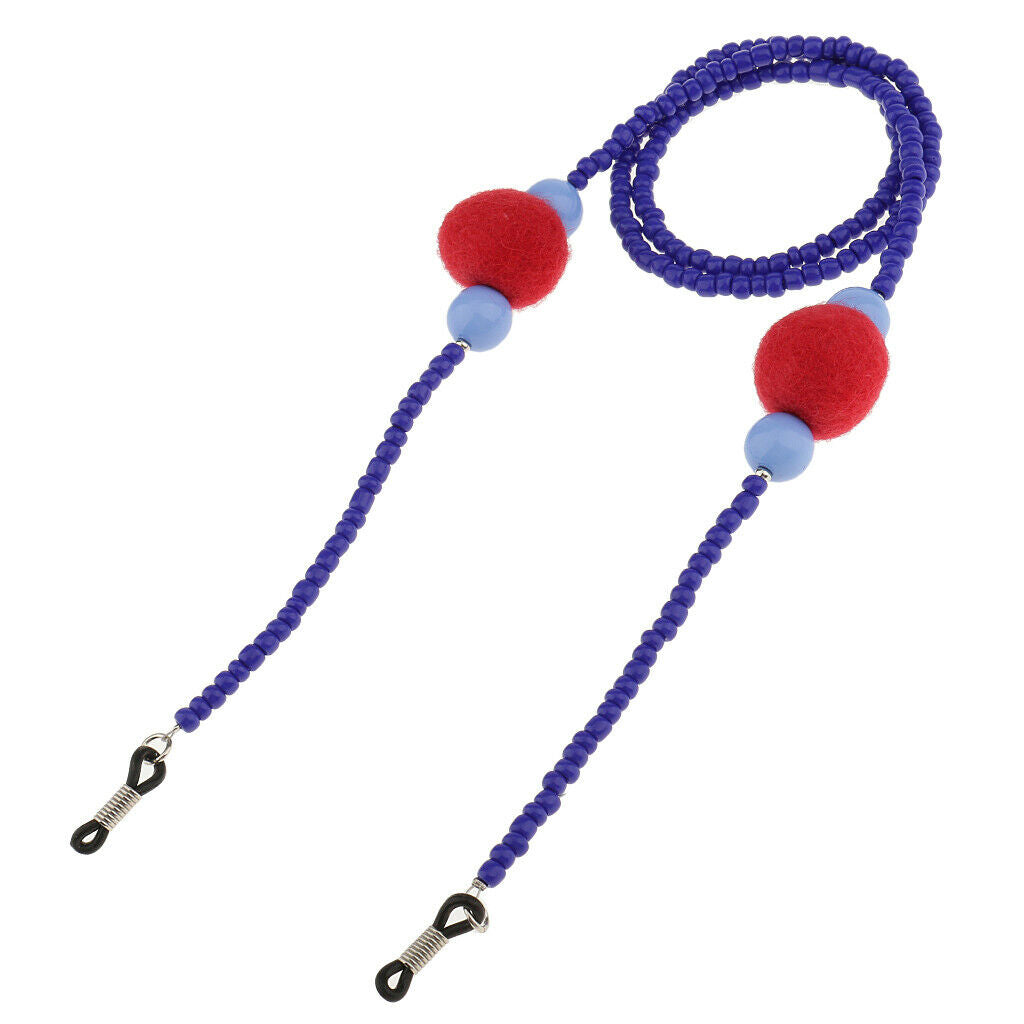 3pieces Eyeglass Sunglasses Spectacle Glasses Chain Neck Cord Holder Lanyard