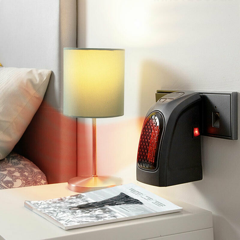 Heating D’Booster Electric Thermo-Céramique On Plug 400W - New