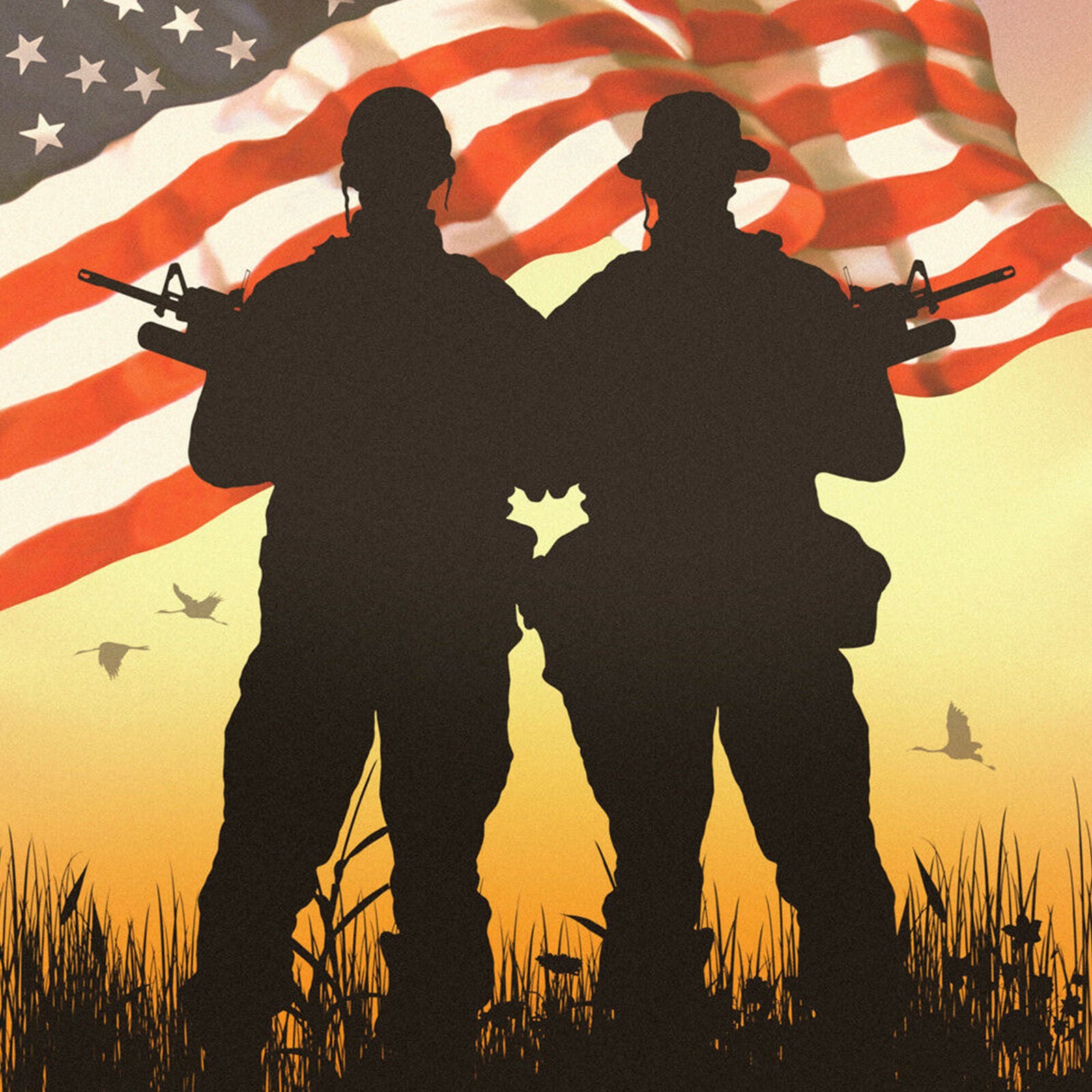 Toland Some Gave All 12.5 x 18 Patriotic America Veteran Memorial Garden Flag