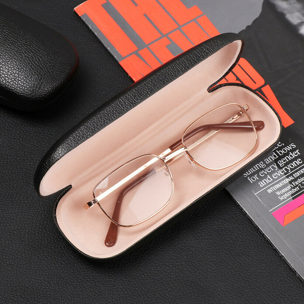 Eyewear Protector Glasses Box Hard Frame Eyeglass Cases Black Spectacle Cases