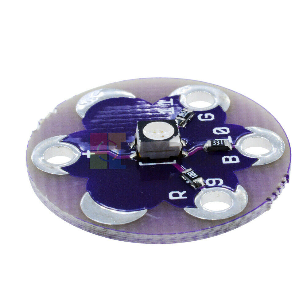 [5PCS] LilyPad Tri-Color LED RGB Module For Arduino