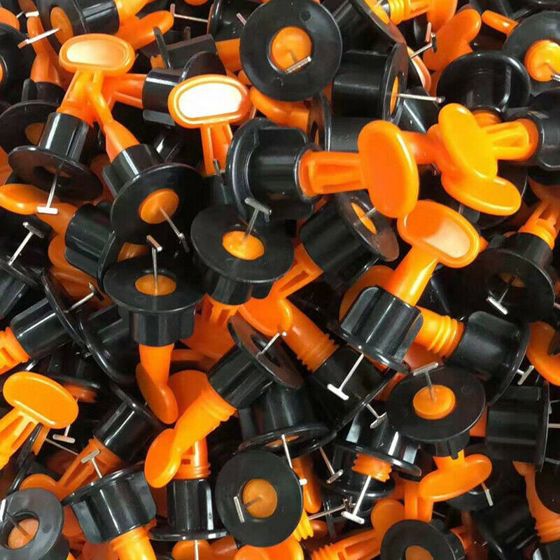50pcs Reusable Tile Leveling Positioning System Leveler T-lock Floor Tools Kit
