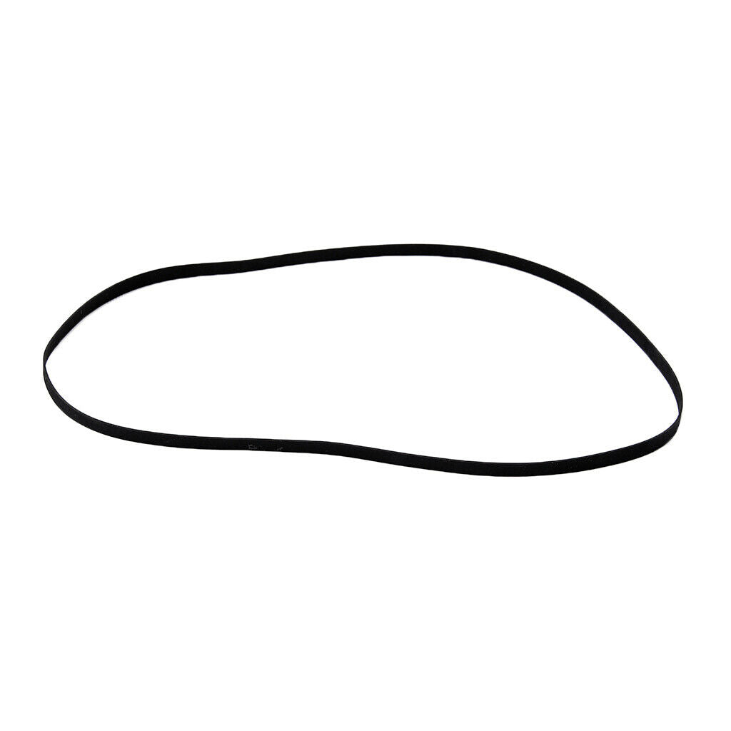 Precision Molded Flat Rubber Turntable Belt Phonograph Record Player 172mm