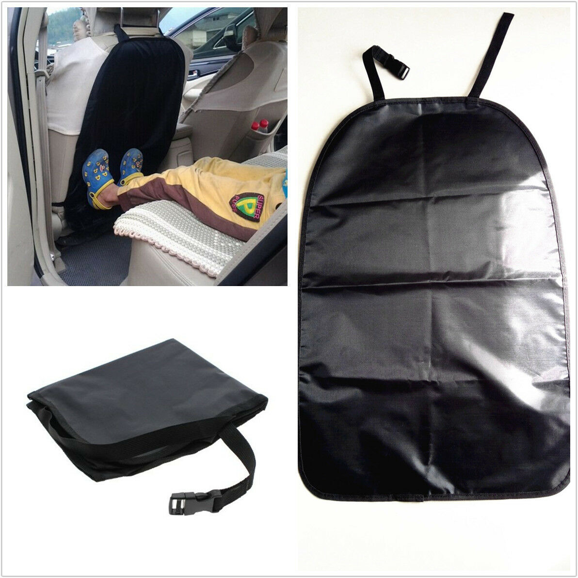 1xCar SUV Seat Back Clean Protector Pad Child Baby Kick Anti Dirty Cover Cushion