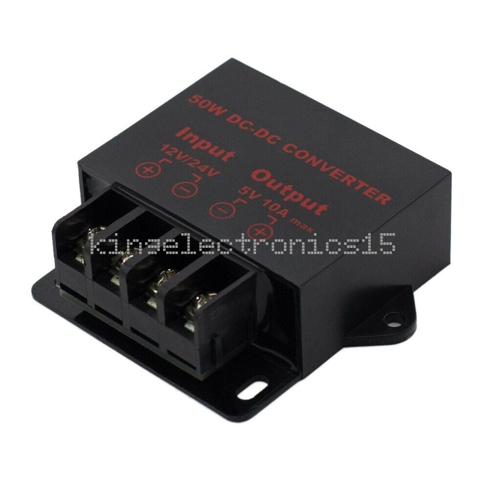 1PCS NEW Voltage converter DC 12V / 24V to DC 5V 10A 50W stepdown converter
