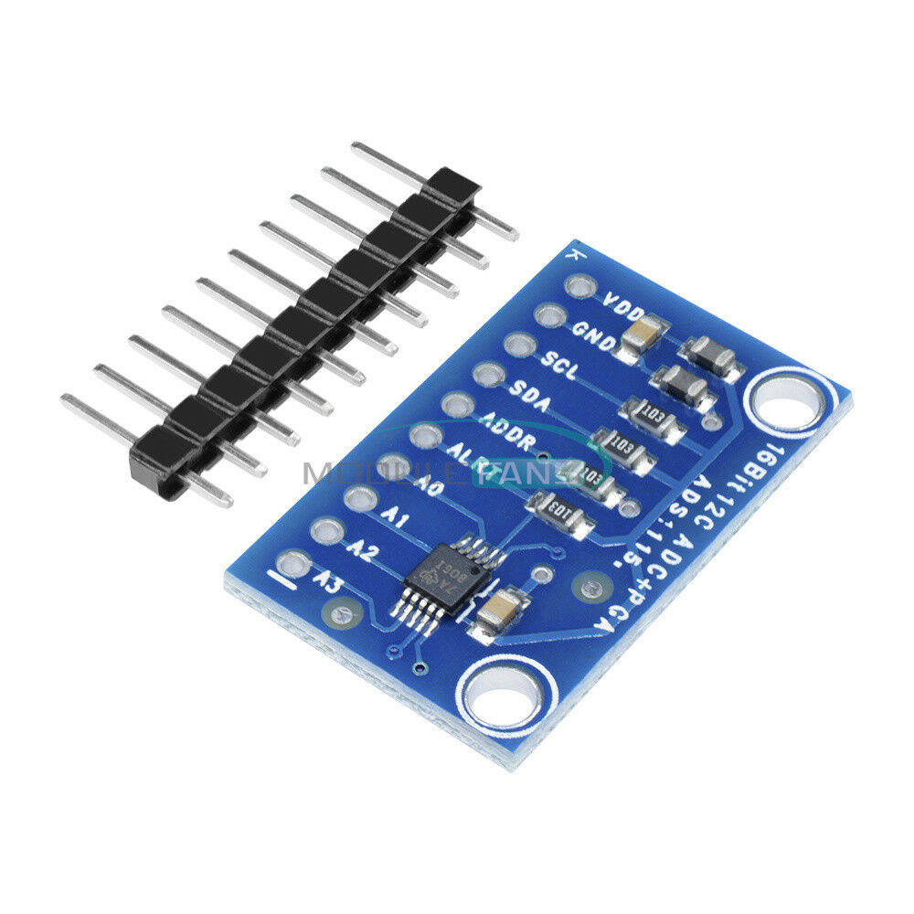16-Bit ADS1115 I2C Module ADC 4 Channel With Pro Gain Amplifier RPi For Arduino
