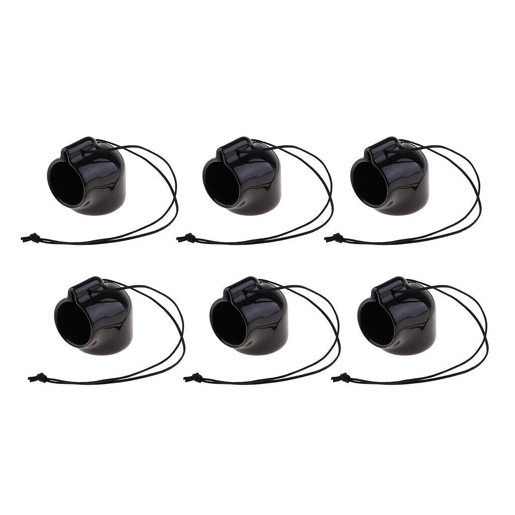 6x Scuba Diving Dive Tank Yoke Valve Threaded Dust Plug   Protection Cover