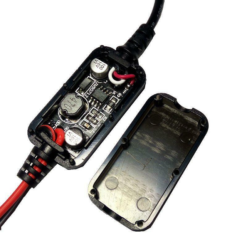 2x AA AAA Battery Eliminator USB 5V to 3V Step-down Cable Voltage Converter Line