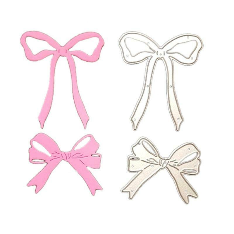 Bows Metal Cutting Dies Stencil DIY Scrapbooking Album Paper Card Template Mold