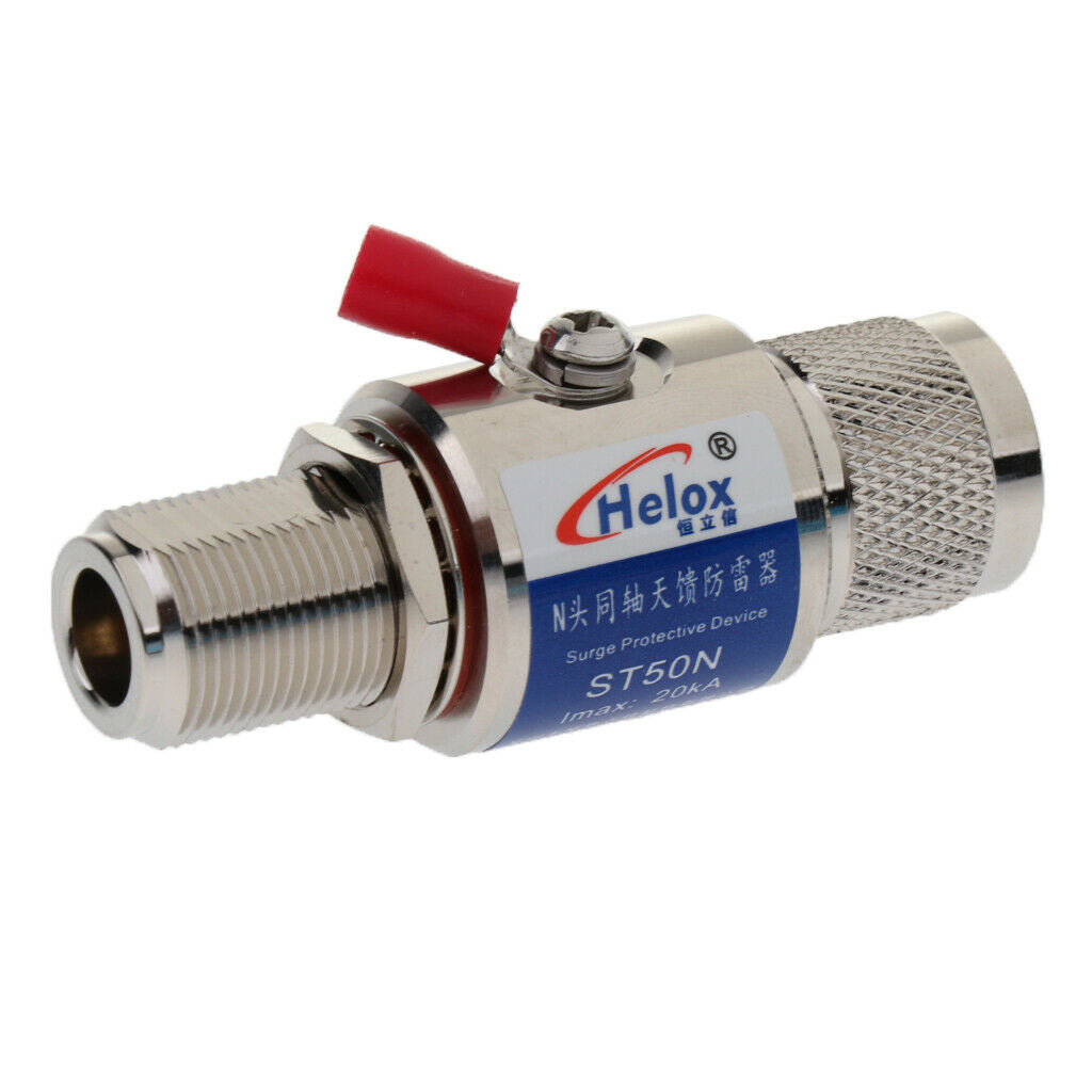 Universal RF Coaxial Surge Protector  Arrester N Male to Female