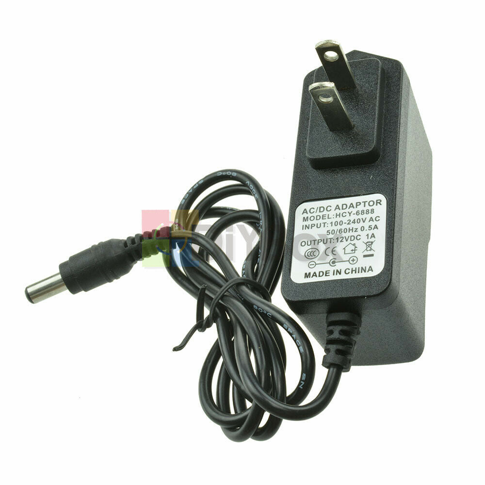 1000mA AC-DC 100-240V to 12V 1A Switching Power Supply Converter Adapter US Plug