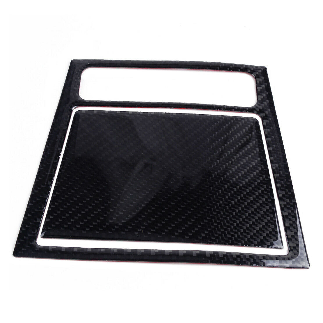 Carbon Fiber Front Center Ashtray Storage Panel Cover Fit For VW Golf MK6 as