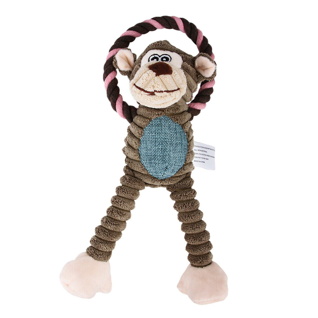 Chewing Toys Dogs Squeaky Toys For Small Medium Large Dog Playing Monkey