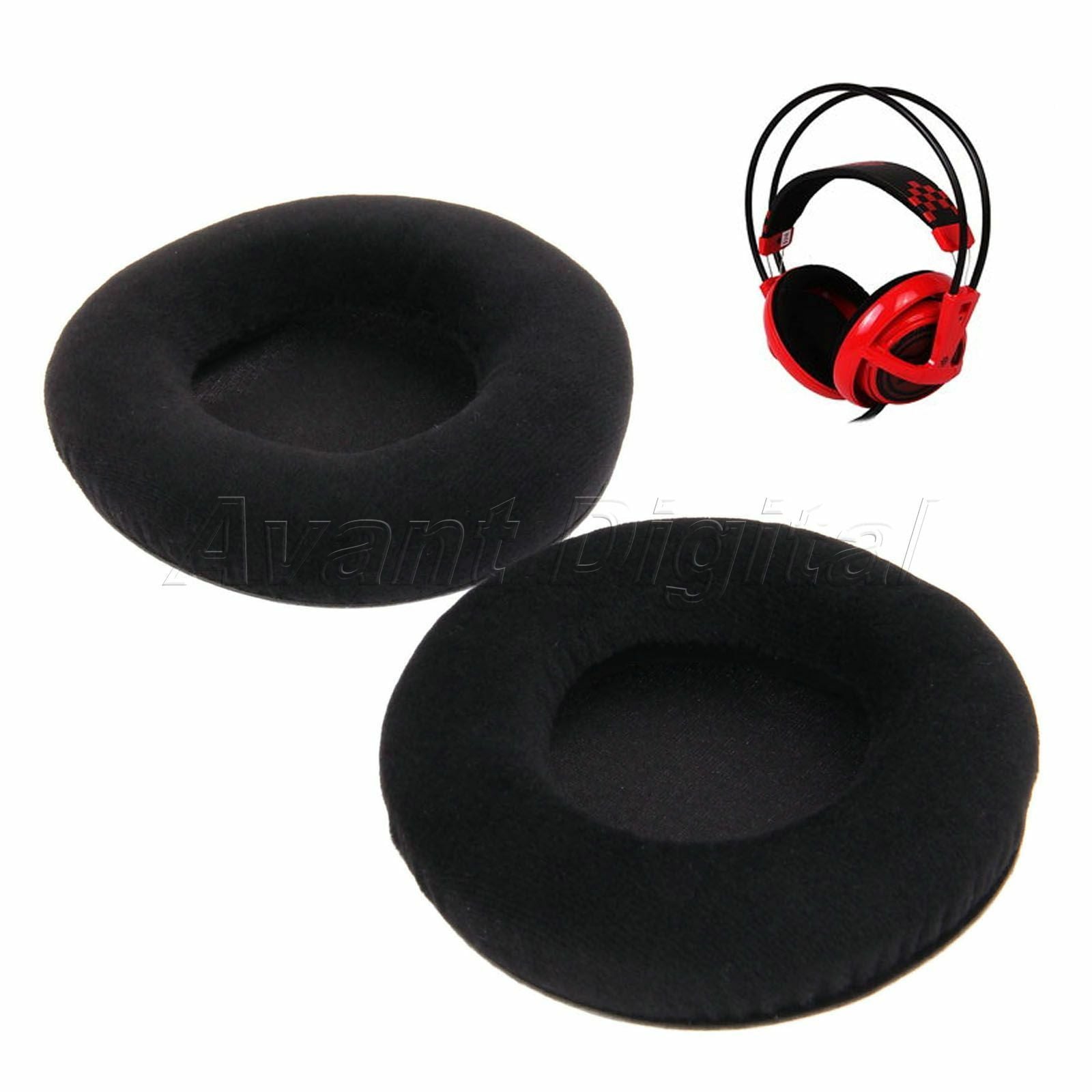 Soft Foam Earpads Replacement For Steelseries Siberia V1 V2 V3 Gaming Headphones