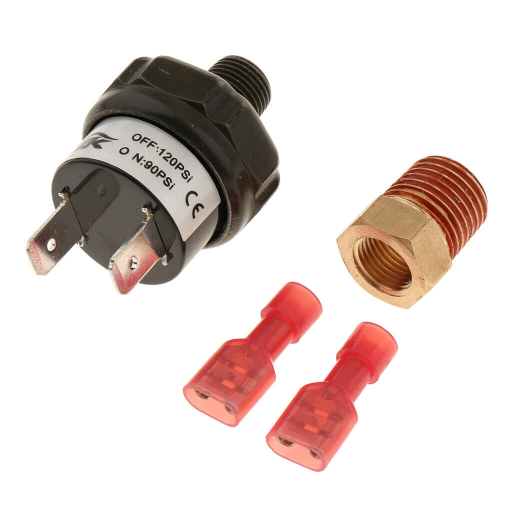 Heavy Duty Metal 90-120 PSI Air Pressure Control Switches Control Valve