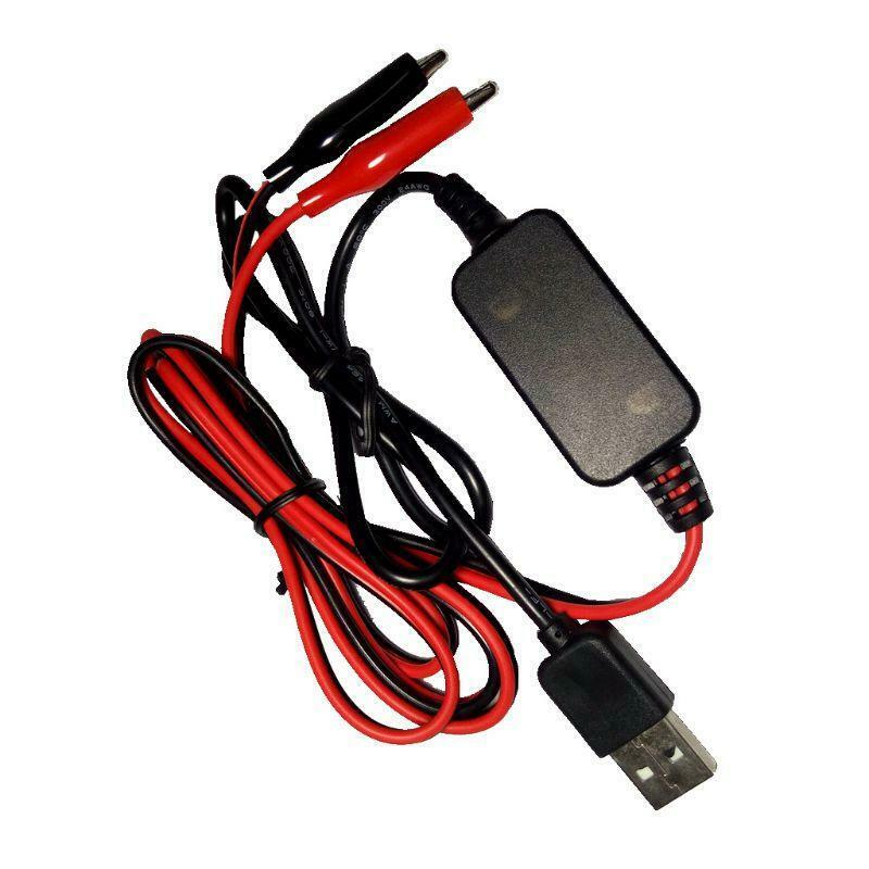 2x AA AAA Battery Eliminator USB 5V to 3V Step-down Cable Voltage Converter Line