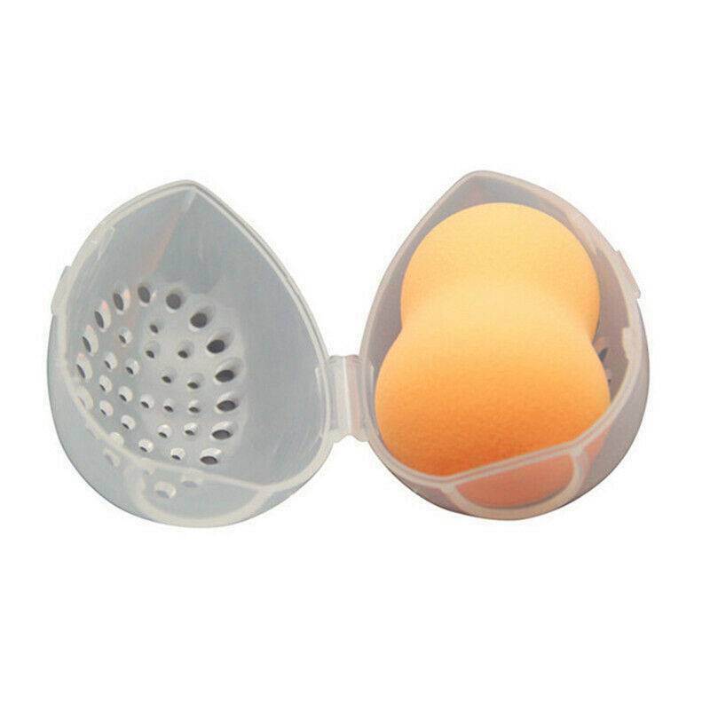 Clear Sponge Blender Case Makeup Sponge Travel Storage Sponge Holder Rack AU