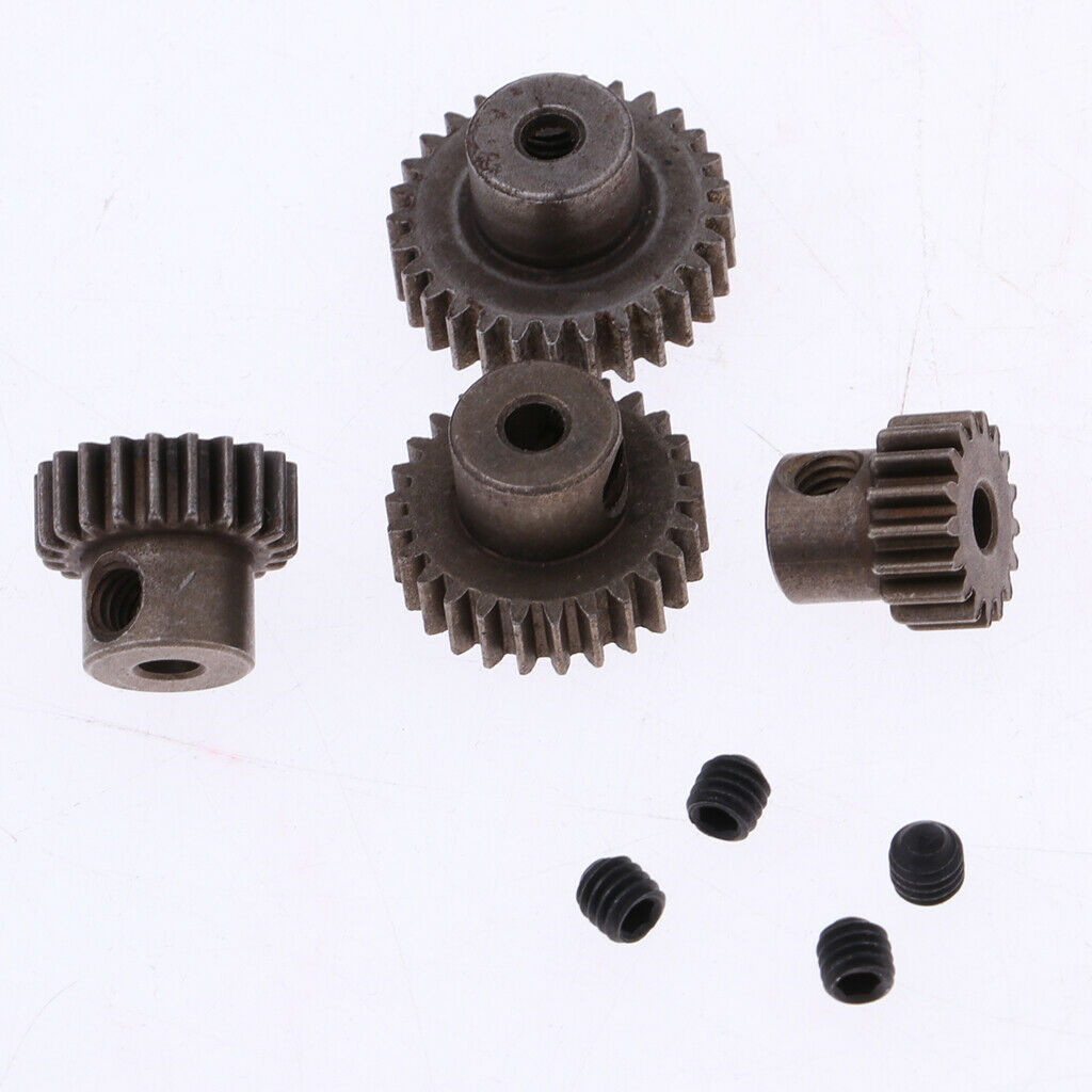 Steel Spur Diff Differential Gear with Motor Pinion Cogs for HSP 94111 94123