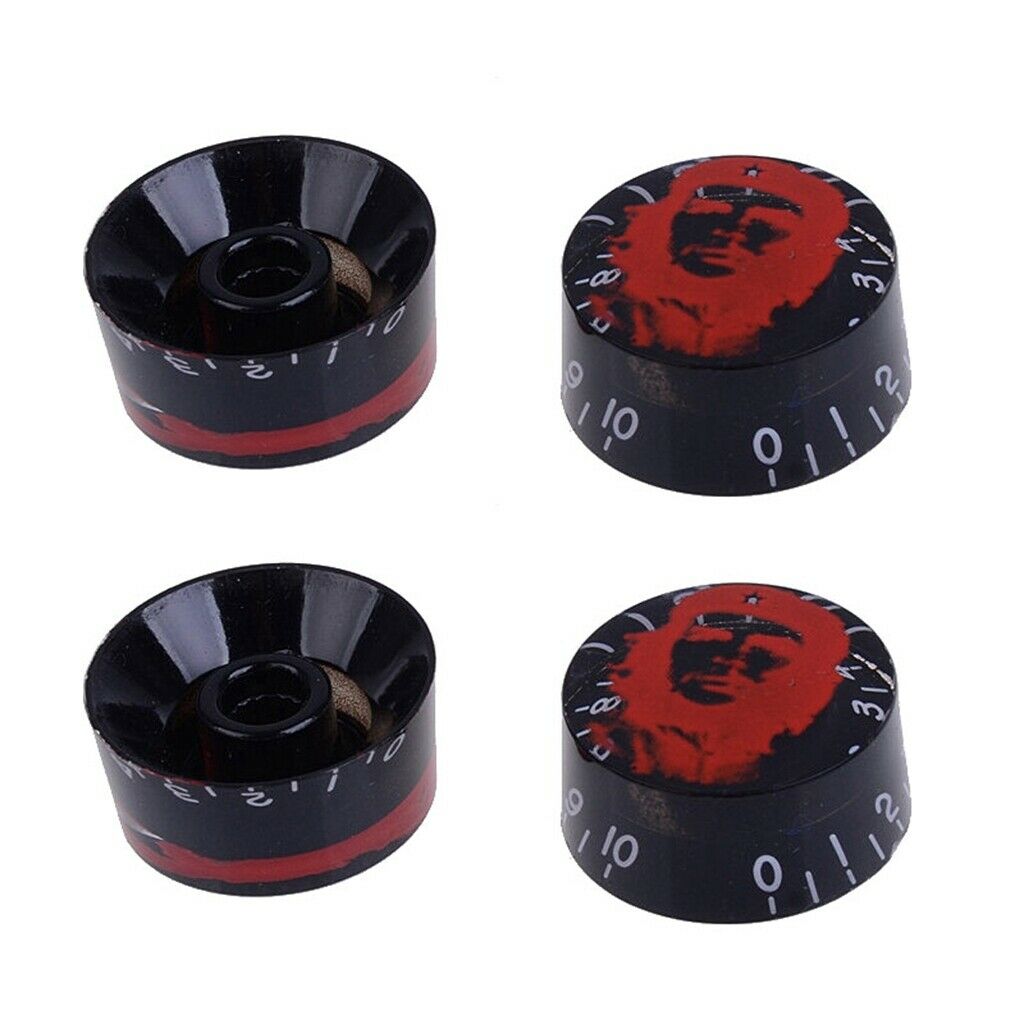 4 Pcs Electric Guitar Volume Knob Control Knobs Potentiometer   Knob A