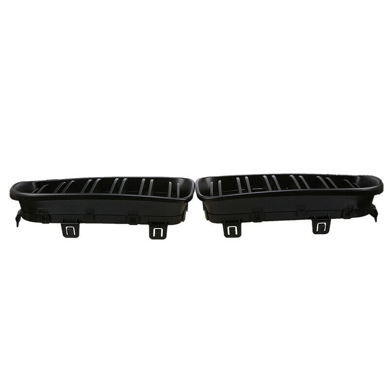 2x For BMW E81/E82/E87/E88 1-Series 2007-13 Front Kidney Grille Double Line Hood