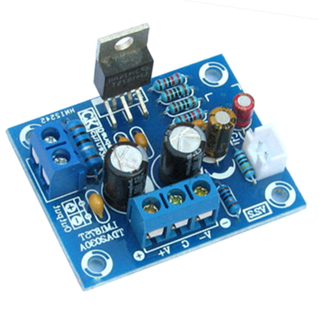 Mini DIY Audio HIFI Amplifier Board Module Kit for LM1875T Audio