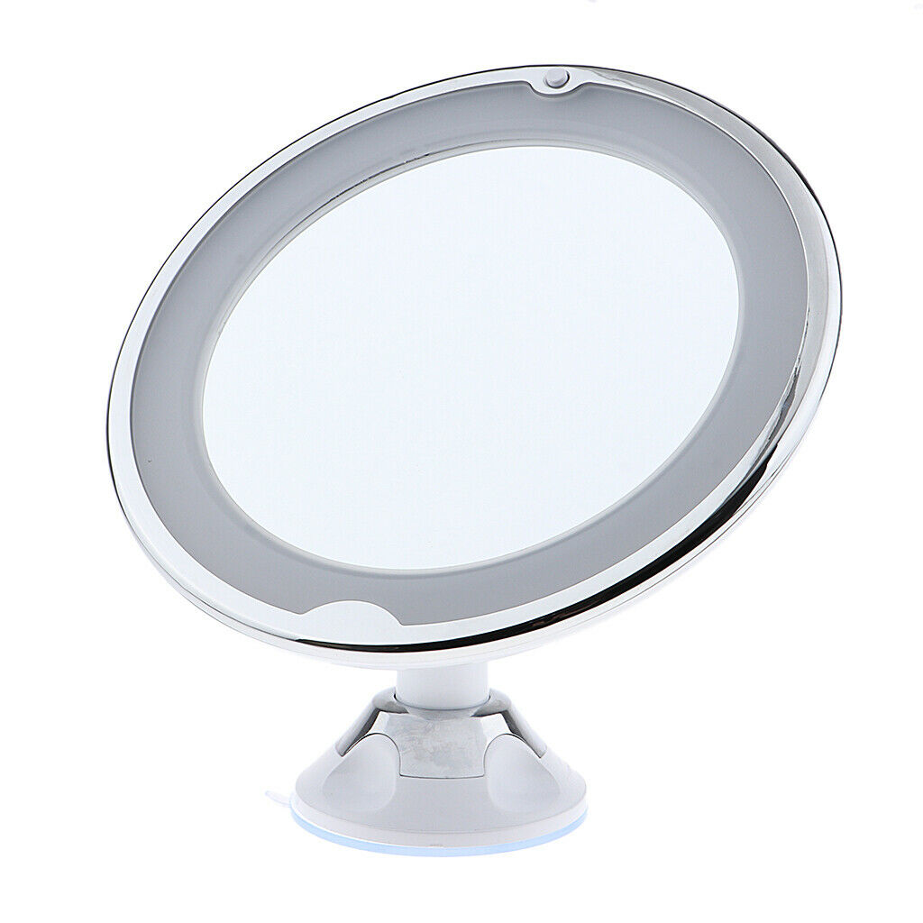 7X Enlarged Bathroom 360 ° Makeup Wall Suction Mirror