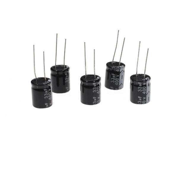 47uF 33uF 400V Low-ESR Aluminum Electrolytic Capacitors - Radial  10 Set