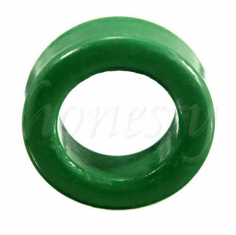 15Pcs 14mm*8mm *6mm Round Green Transformers Toroid Ferrite Cores
