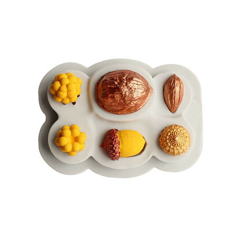 DIY Cookie Decoration Fondant Cake Tools Nut Cake Mold Decorating for Sug.l8