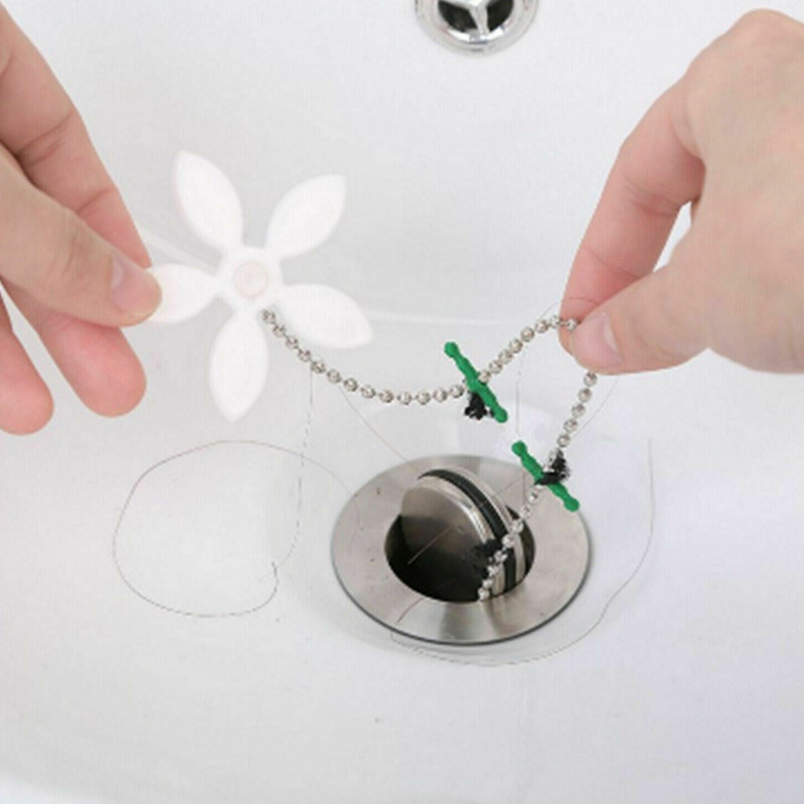 Bathtub Drain Hair Remover Shower Blockage Wig Preventer Cleaner Catcher