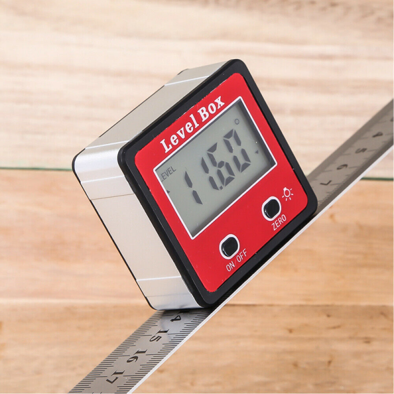 Digital Magnetic Tool Bevel Box Protractor Protractor Inclinometer Lcd