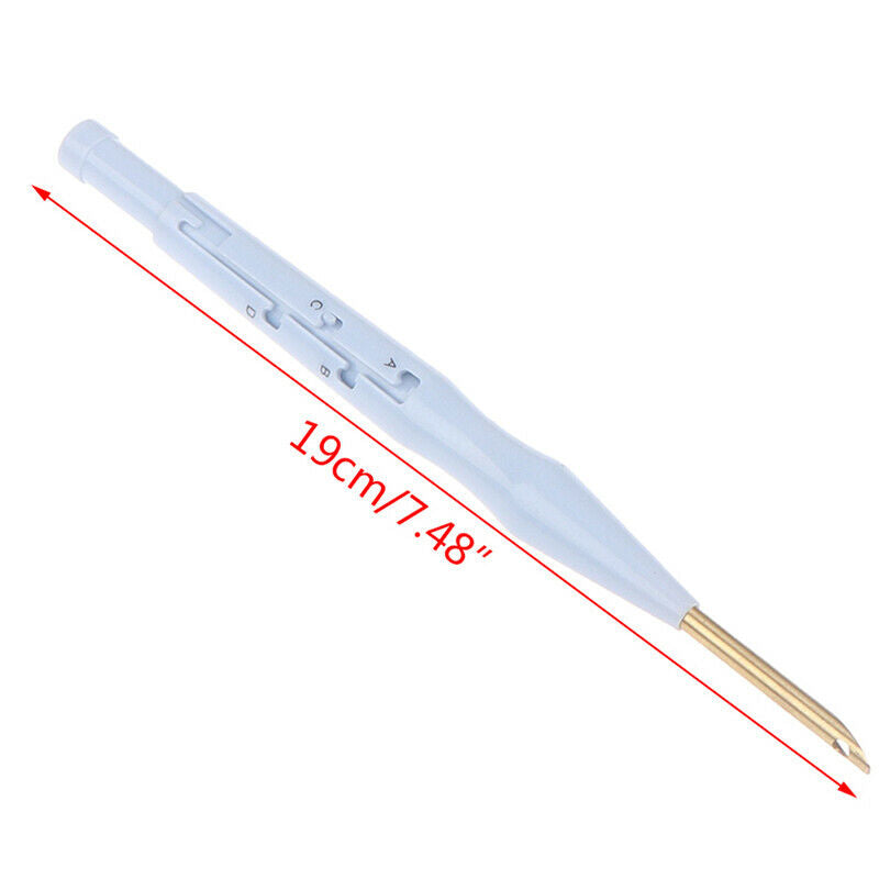 1PC Plastic Punch Needle Embroidery Pen Set Adjustable Punch Needle Weavi.l8