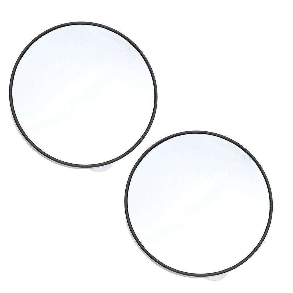 4x Travel Wall Suction Mirror 10X & 15X Magnifying Makeup Cosmetic Mirrors