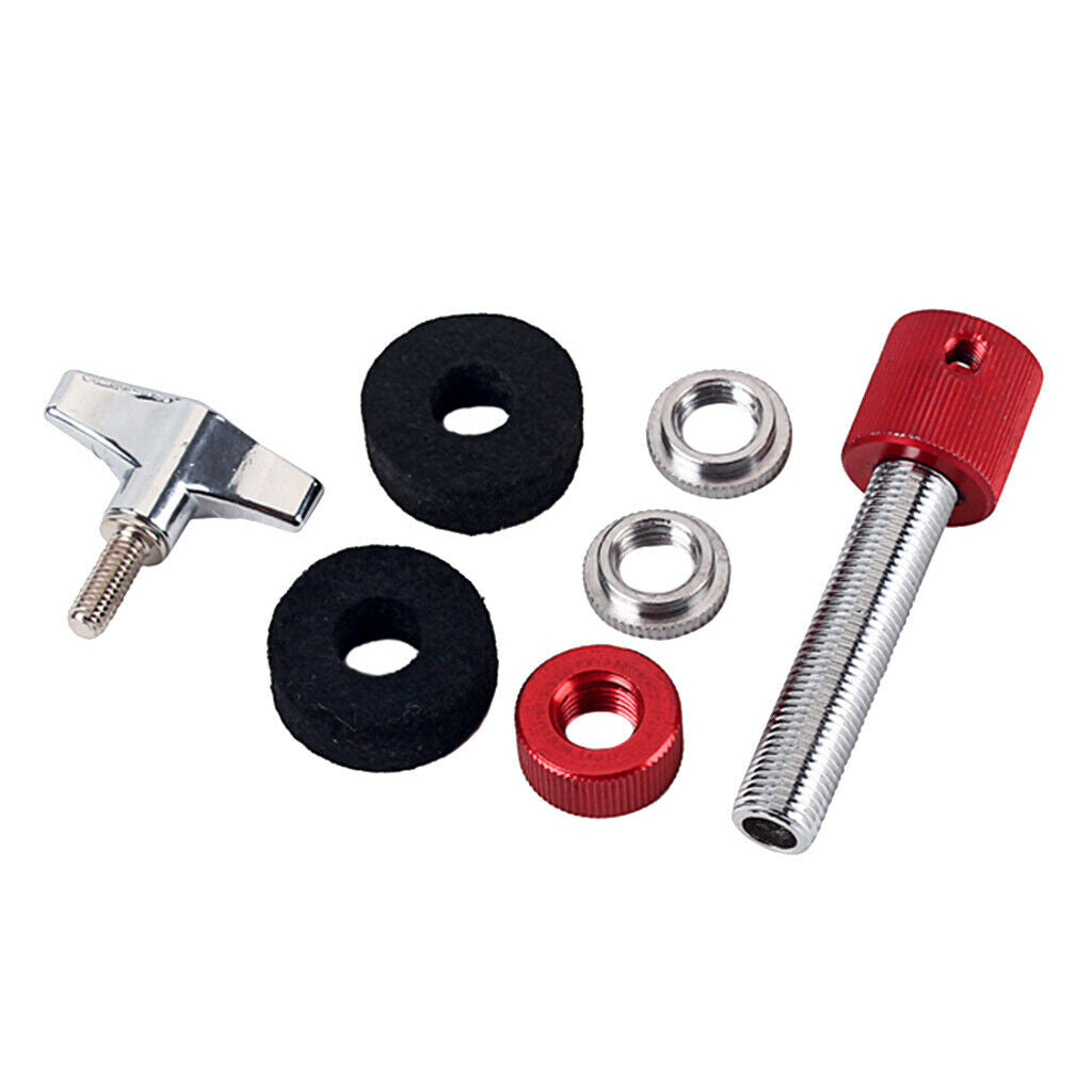 1piece Hi-Hat Clutch For Hi-Hat Cymbal Alloy Made Standard Accessories Red
