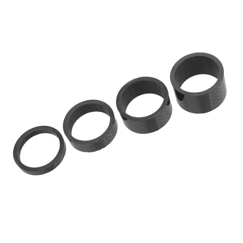9pcs Carbon Fiber Spacer Bike MTB  Road Bike Headset