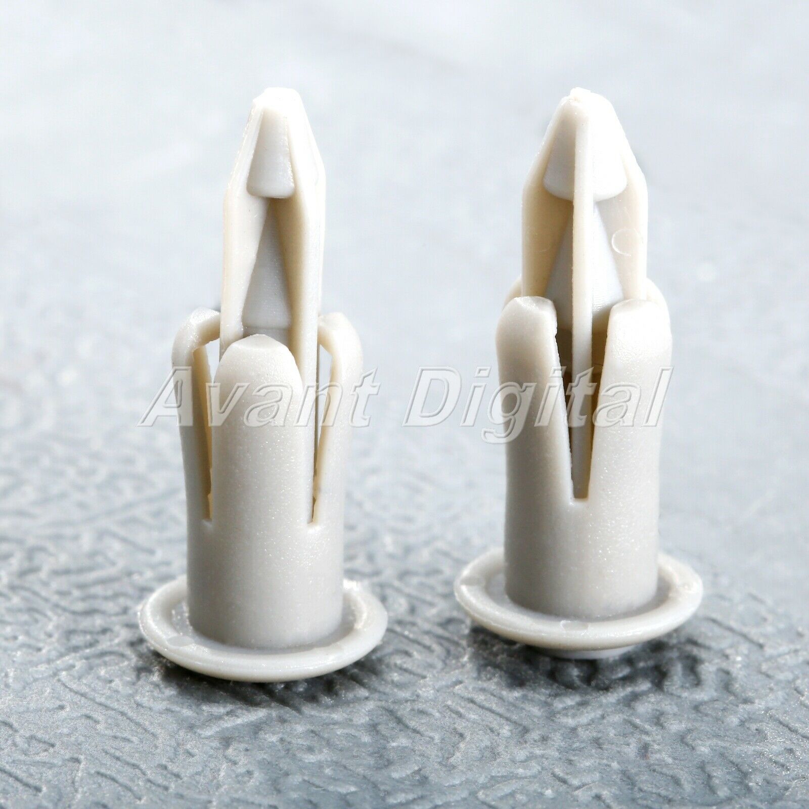 50Pcs Push Type Fender Retainer Bumper door side skirt Clips Black Plastic