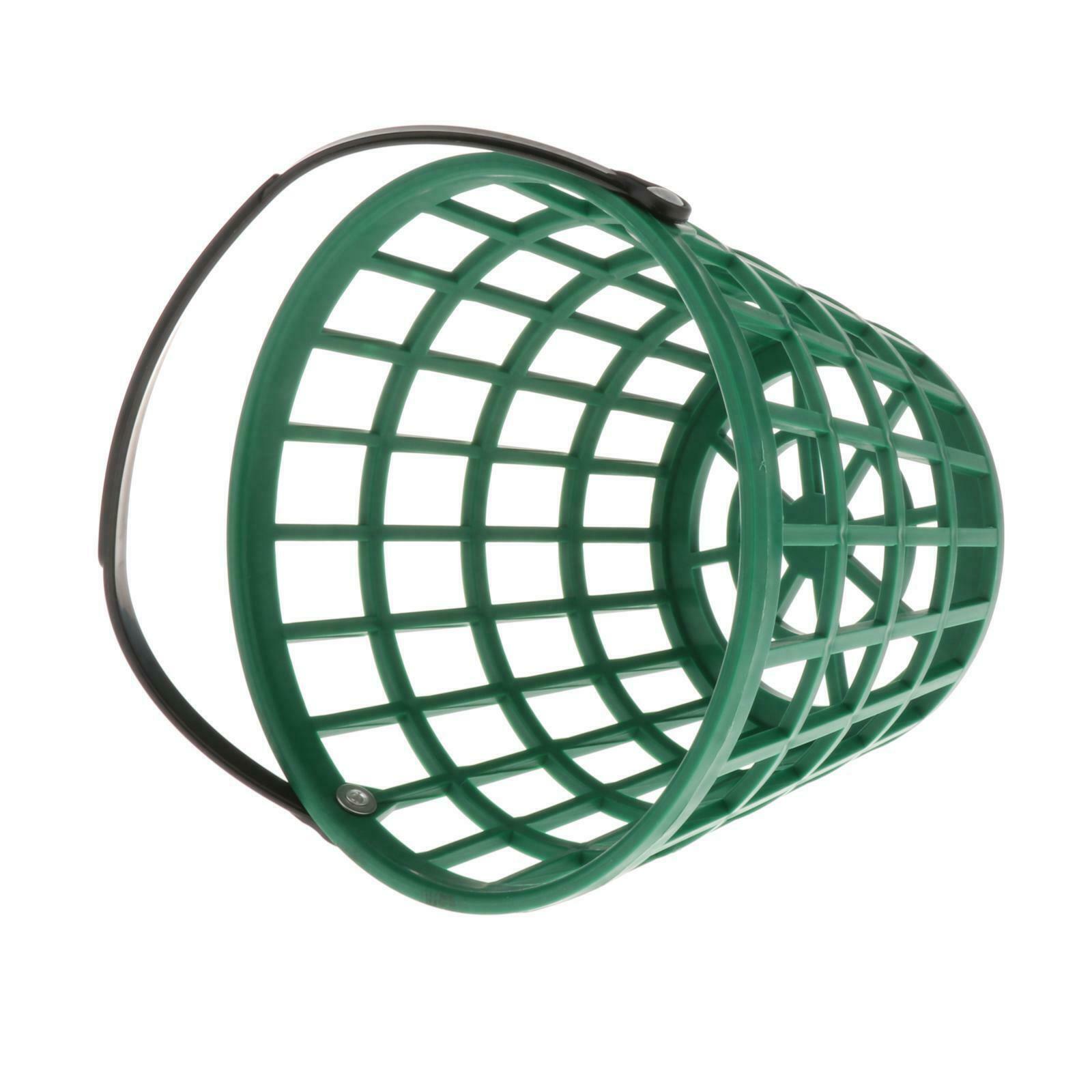 2X Solid Golf Ball Basket Golf Range Bucket Storage Organizer Holds 50 Balls
