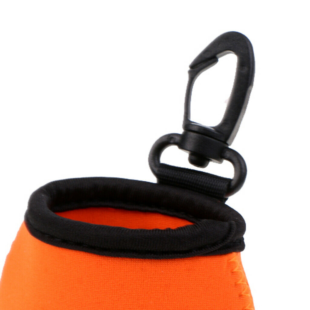 Outdoor Towel Coin Wallet Key Keyring Phone Case Bag Pouch Holder Orange