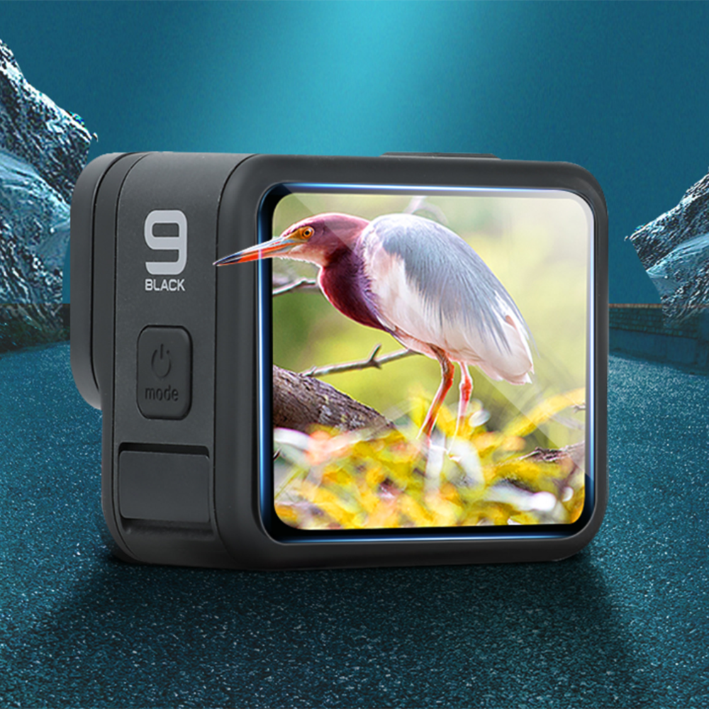 For GoPro Hero 9 Black Camera 9H Tempered Glass Film Screen Protector Lens Set ~