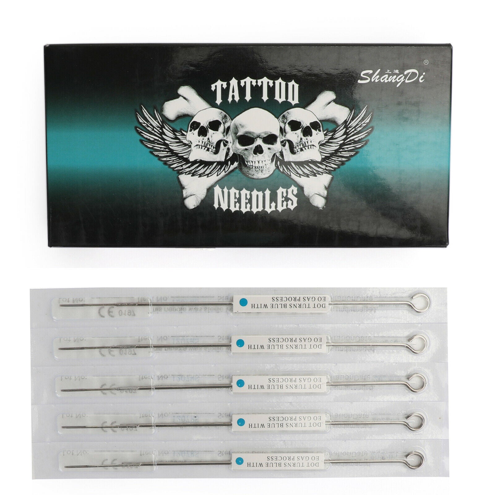 9RL Tattoo Machine Needles Disposable Sterile Size 9 Round Liner Box of 50