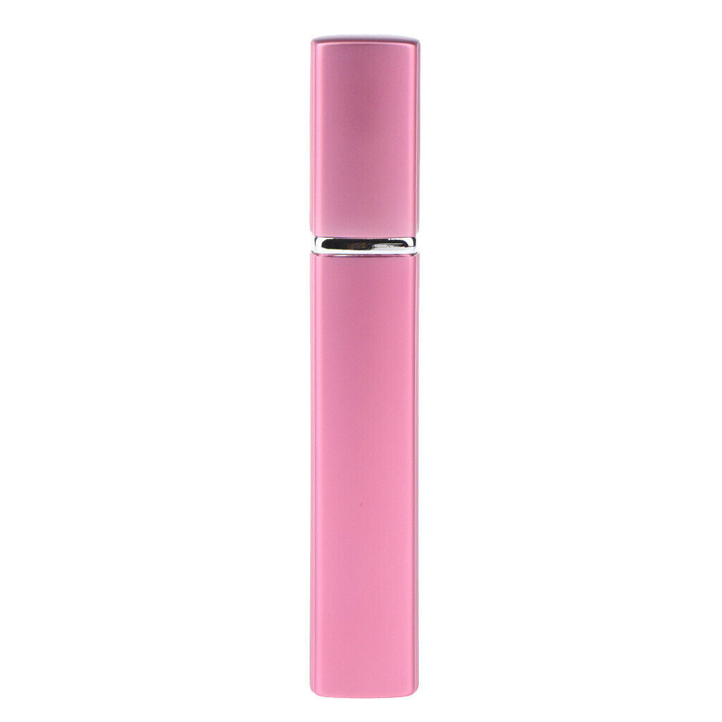 12ml Premium Empty Glass Refillable Perfume Aftershave Scent Spray Bottle Pink