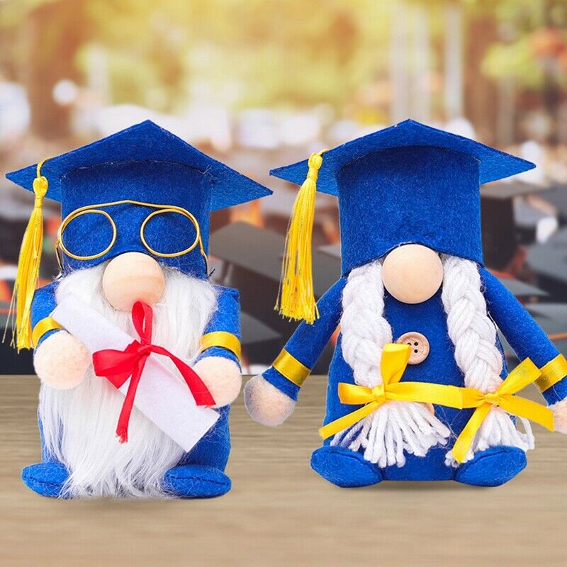Graduation Gnomes Plush Grad Swedish Plush Gnome for Graduation Decorations Y1C6