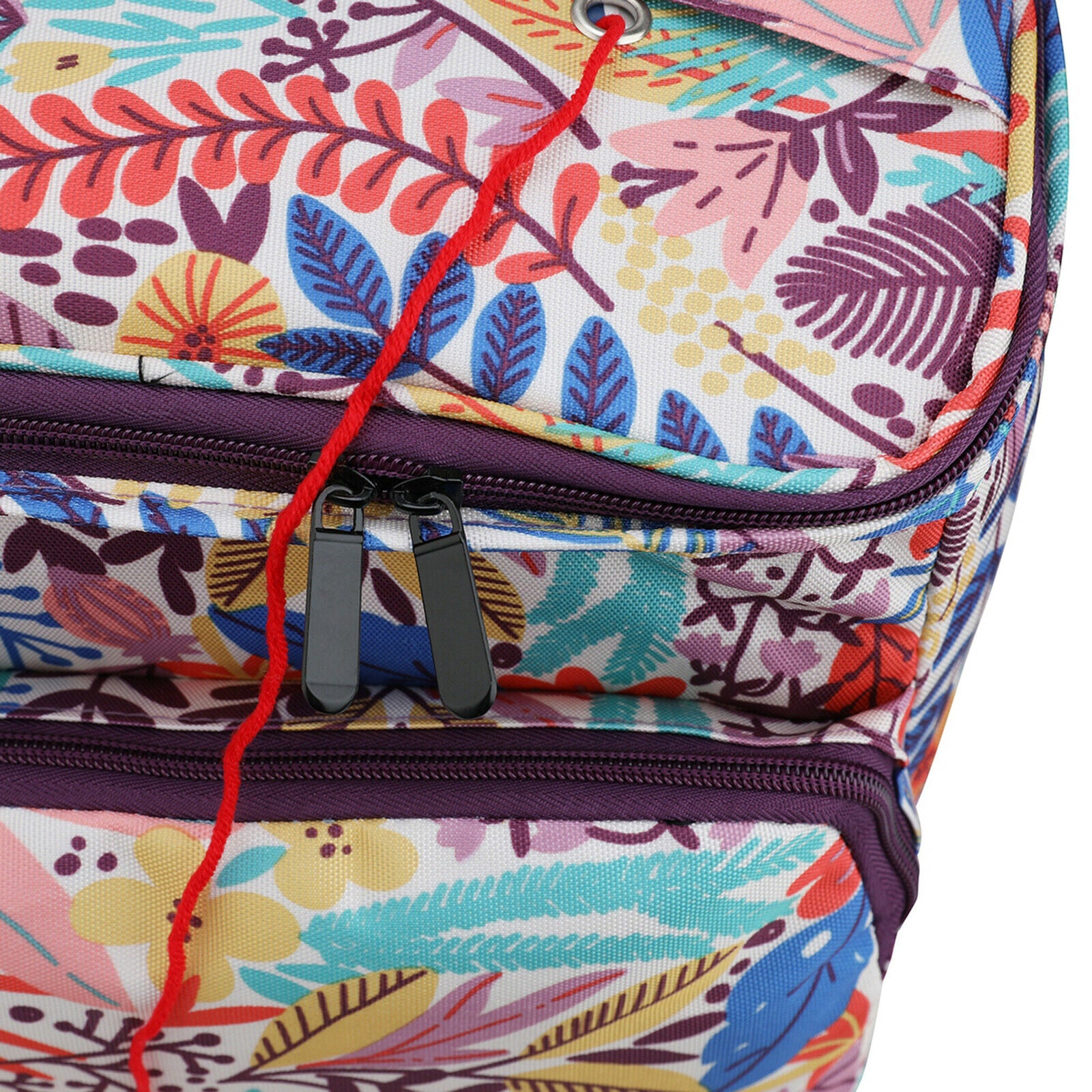 Yarn Storage Knitting Wool Bag Crochet Needles Tote Organizer Sewing Tool Holder