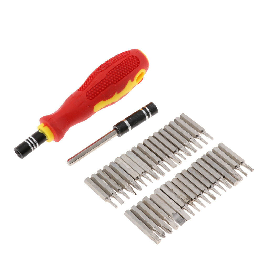 38 in 1 Precision Screwdriver Set - Compact Repair Kit for Phones, Tablets, PCs