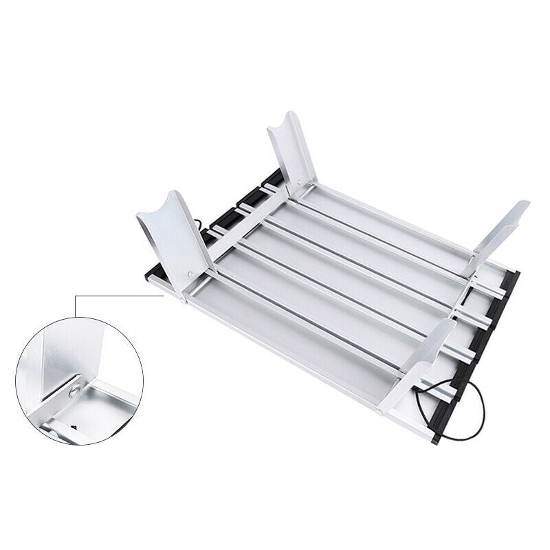 Outdoor Ultralight Folding Table Aluminum Alloy Camping Picnic BBQ Fishing Desk
