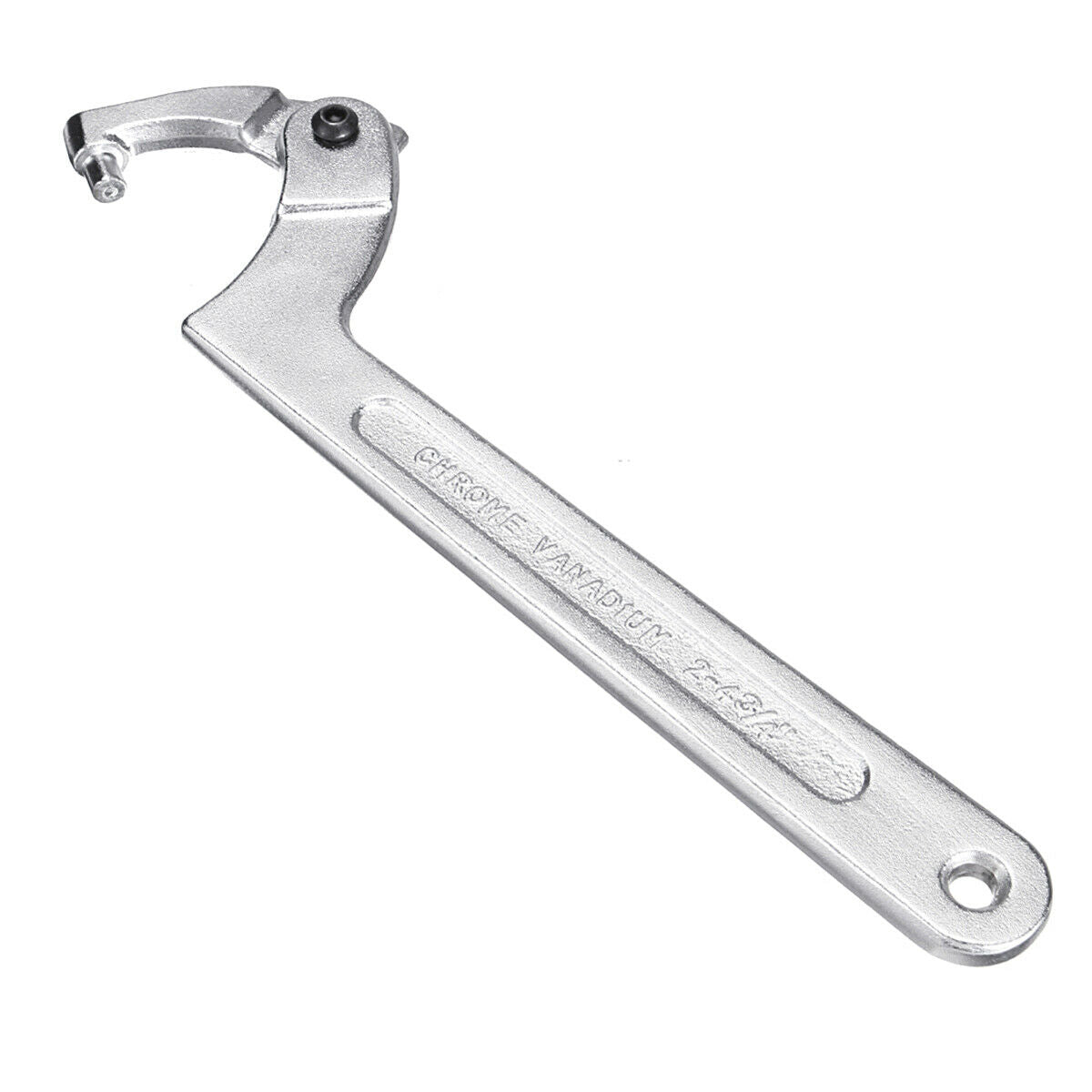 7" Adjustable Hook Wrench C Clamp Spanner Tool 19-51mm Motorcycle Suspension
