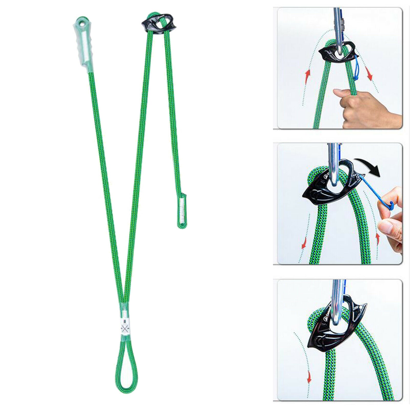 Safety Climbing Adjustable Positioning Lanyard Harness Fall Protection for