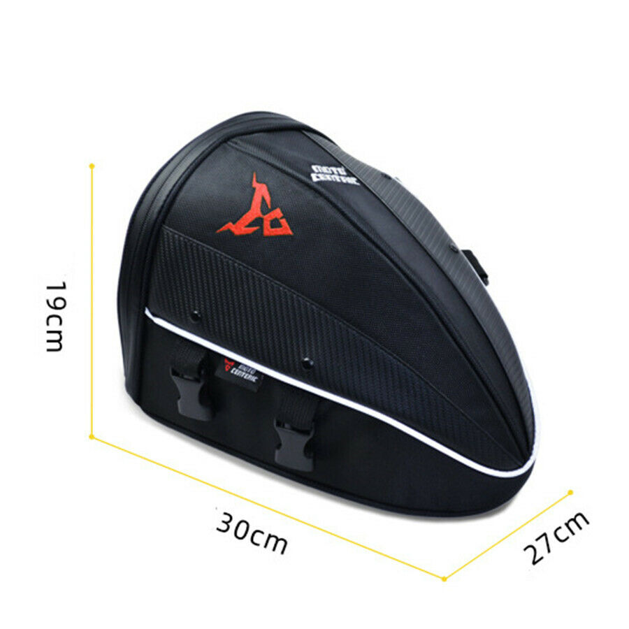 Reflective top case Tail moto bag Motorcycle Sport Back Seat Bag shoulder bag