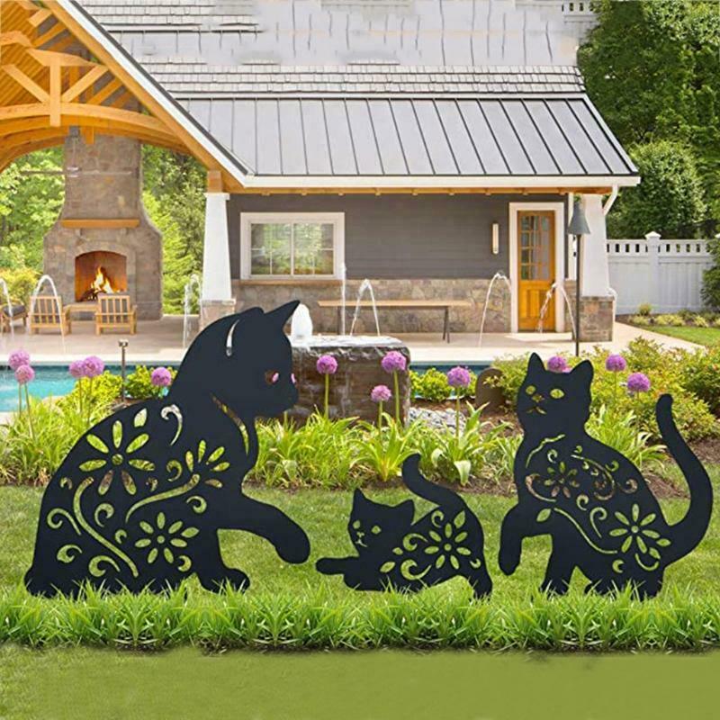 Playing Three Cats Carbon Steel Cutting Dies DIY Scrapbooking Photo Album Cards